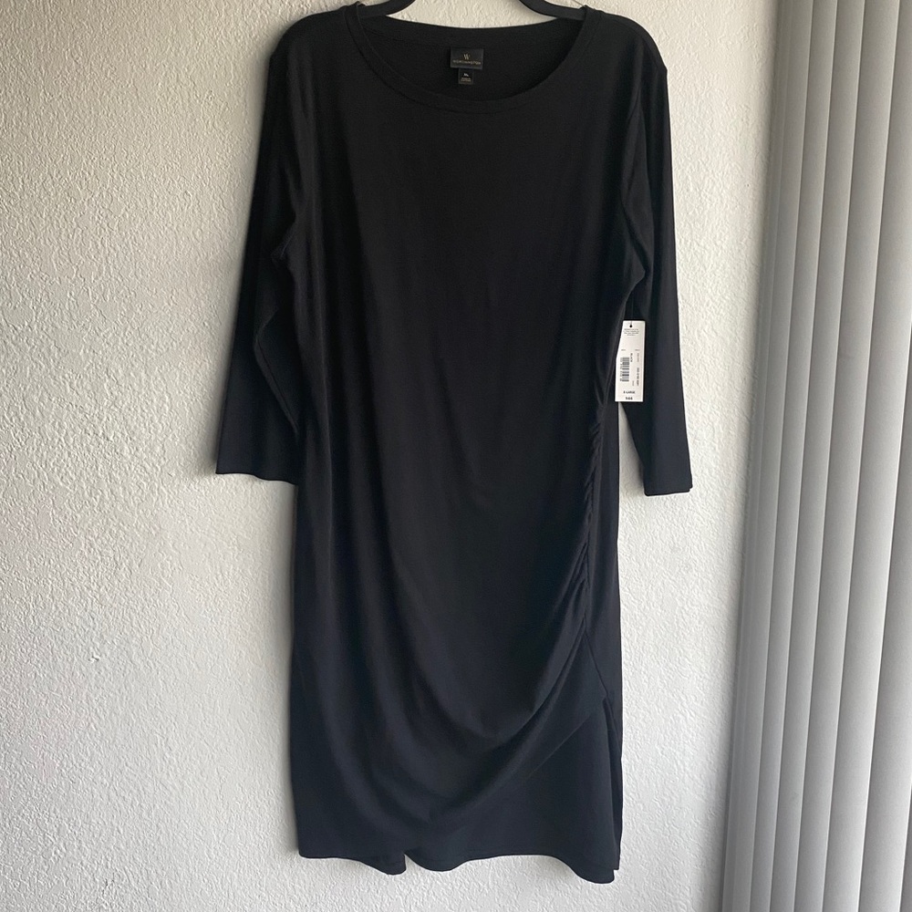 NWT Worthington Midi Black Dress